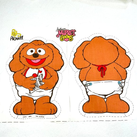 Muppets Jim Henson Office Vintage 985 Cut And Sew Jim Hensons Baby